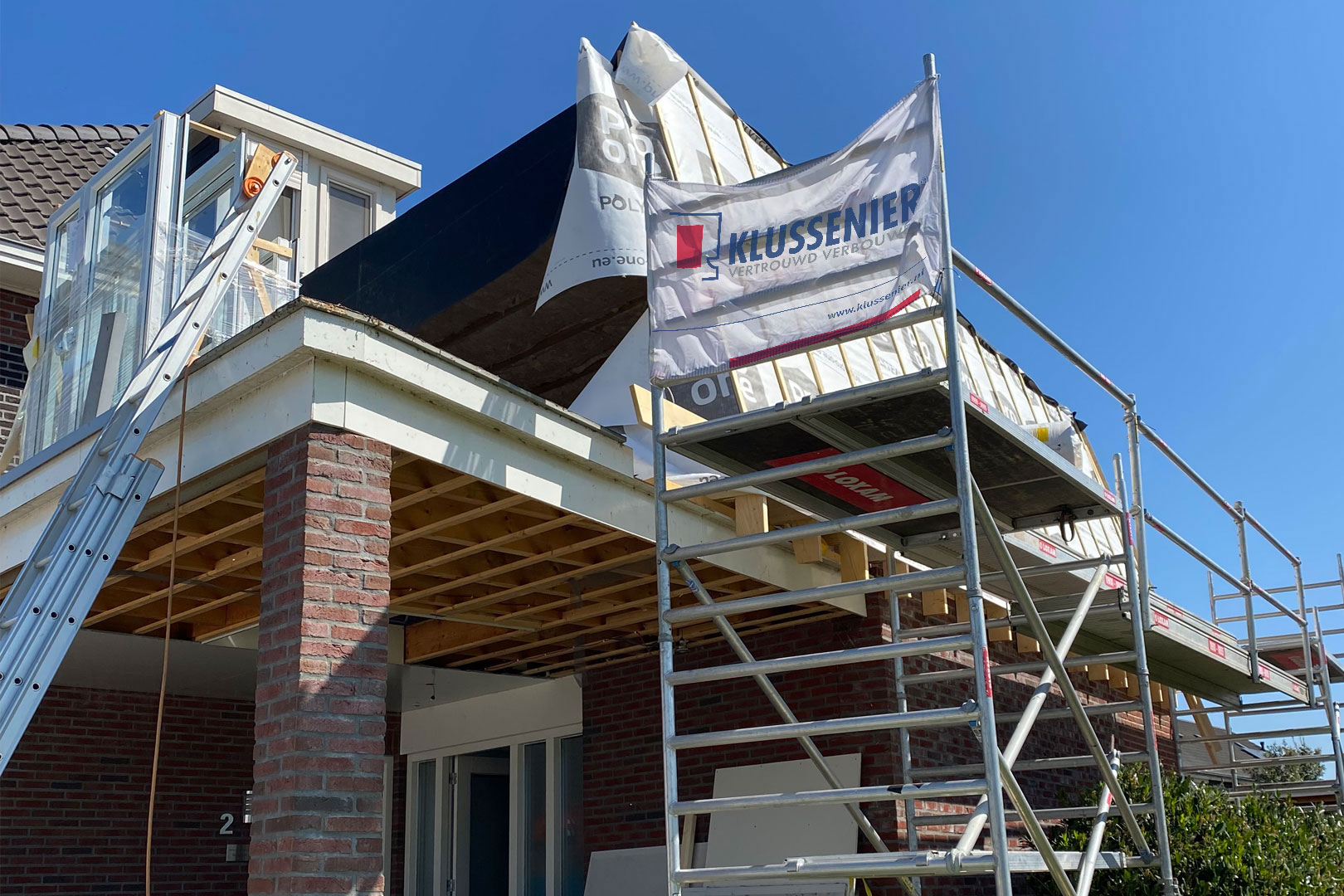 Aanbouw plaatsen met De Klussenier